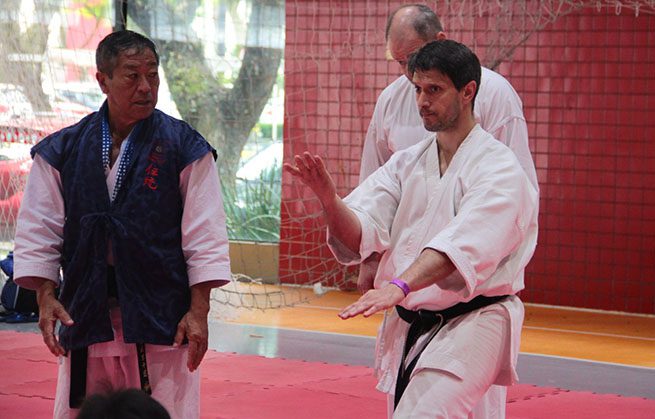 Jorge Crosa, el karate charrúa