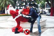 ¡Jo, Jo, Jo! ¡Papá Noel llegó a Mokuso!