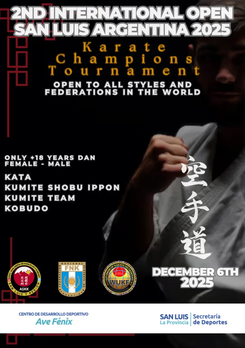 Open Internacional: Torneo Campeones del Karate