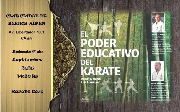 Presentación del libro: El poder educativo del karate